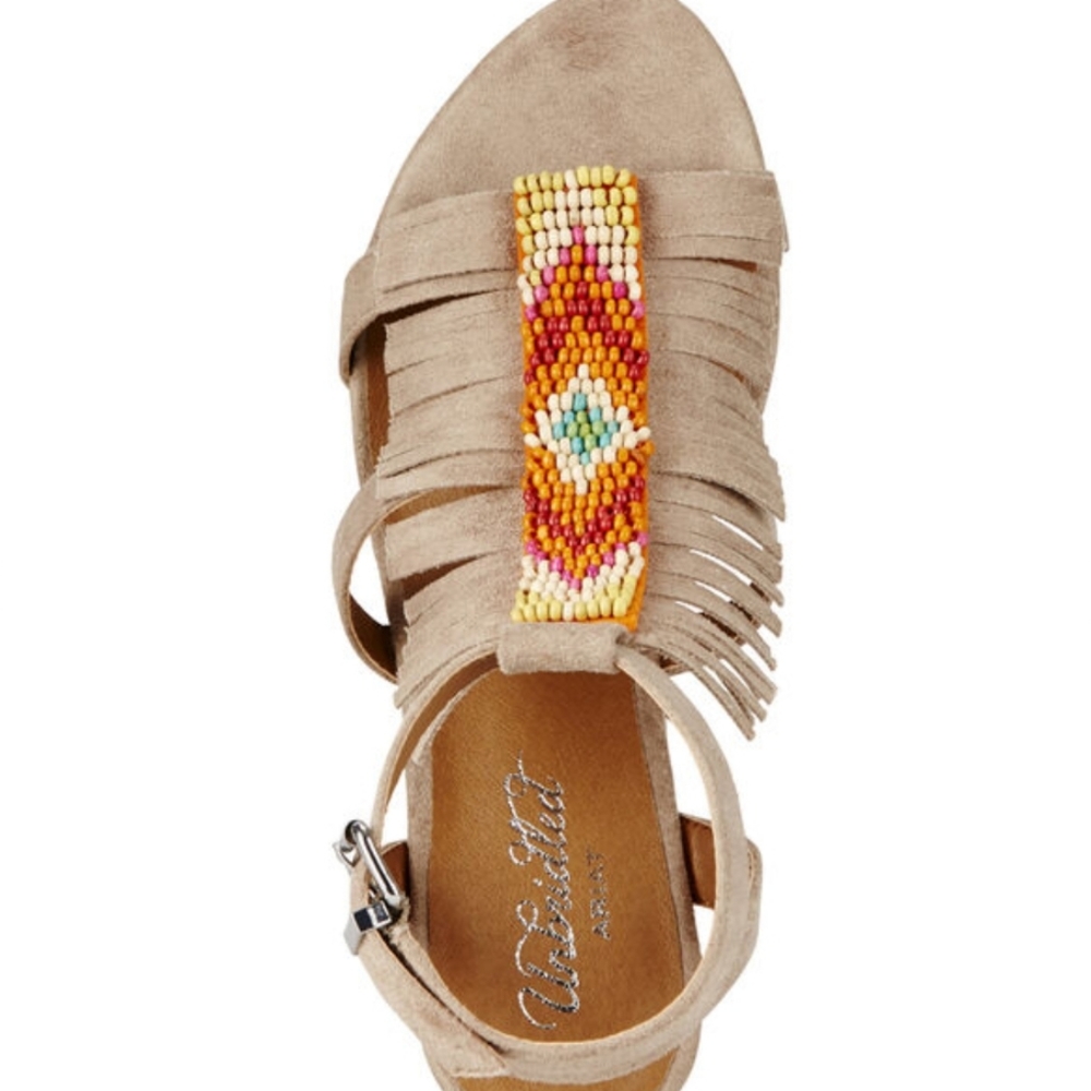 NIB - Ariat | Unbridled Lolita Cork Wedge Sandals - Picture 4 of 4